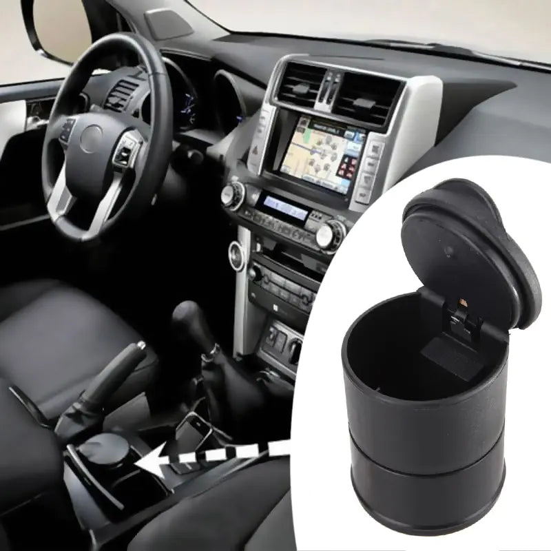 LED Car Ashtray with Light